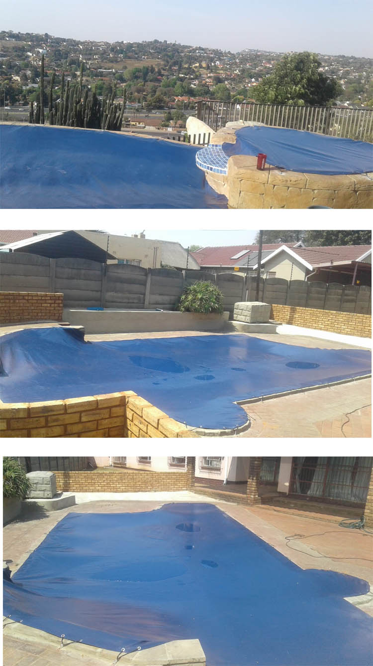 Swimming pool covers